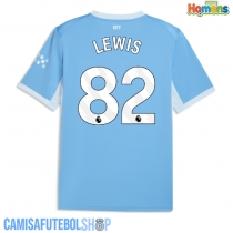 Camisa de time de futebol Manchester City Rico Lewis #82 Replicas 1º Equipamento 2026-27 Manga Curta